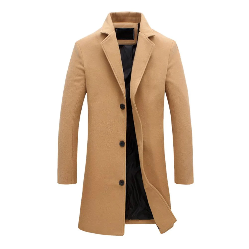 Classic Waterproof Mens Overcoat | Insulated - Nocini
