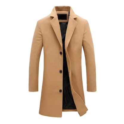 Classic Waterproof Mens Overcoat | Insulated - Nocini