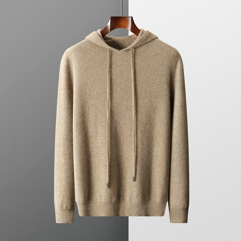Comfy Mens Hooded Sweatshirt Everyday Wear - Nocini