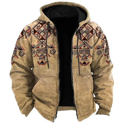 Trendy Mens Graphic Hooded Sweatshirt - Nocini