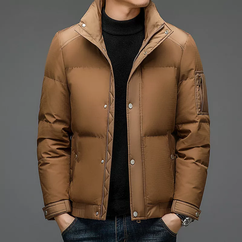 Men's Insulated Down Puffer Coat | Warm - Nocini