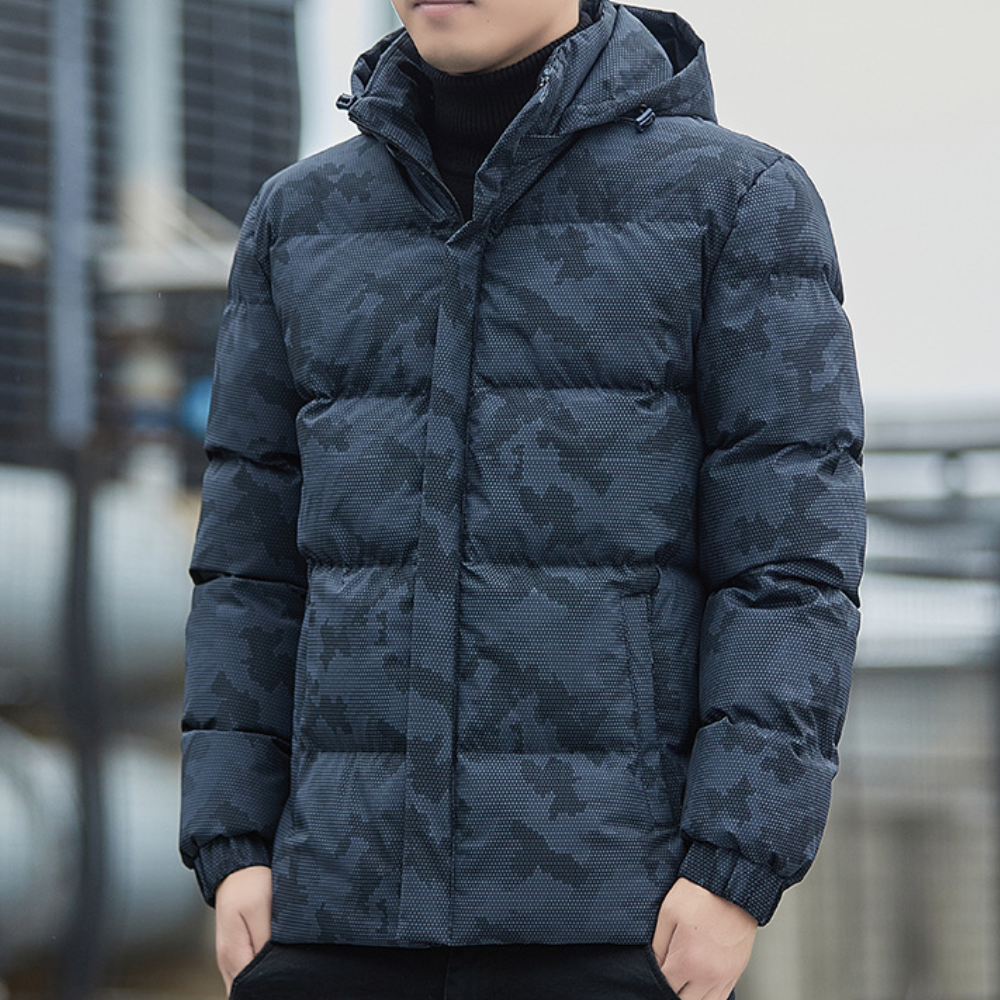Warm Mens Downfilled Coat - Nocini