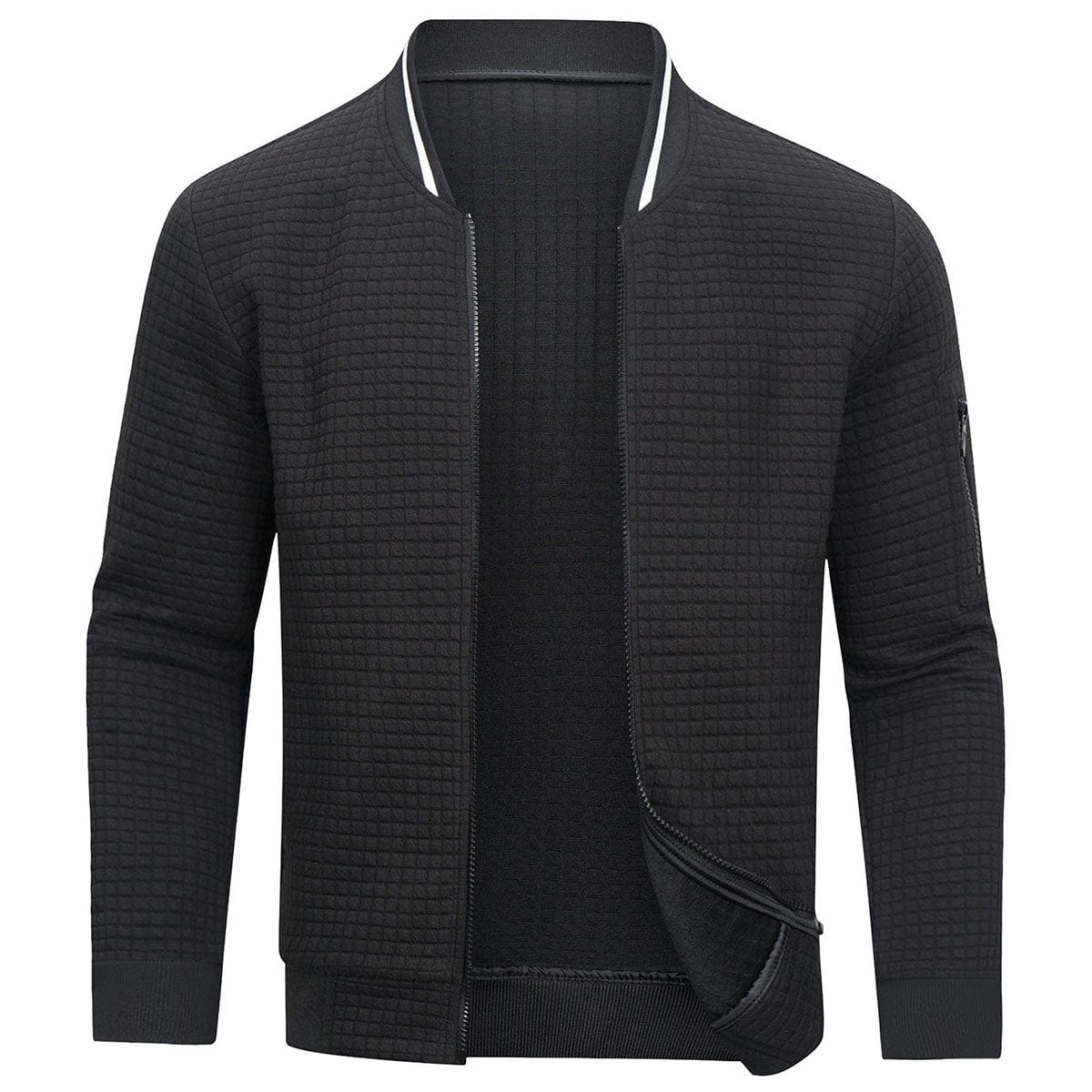 Warm Waterproof Zip Jacket For Men - Nocini