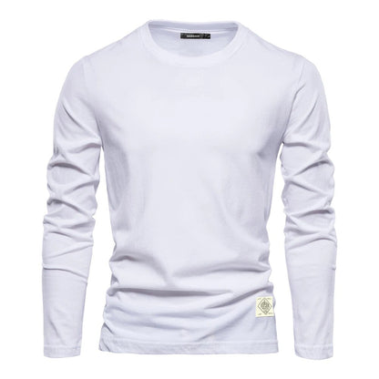 Casual Long Sleeve Tee Shirt for Men Classic - Nocini