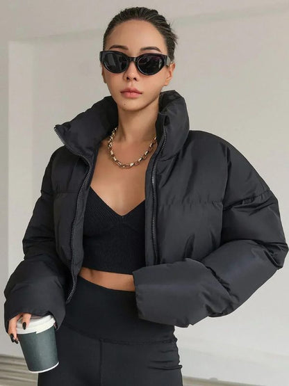 Stylish Women's Down Puffer Coat - Nocini