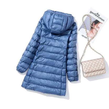 Cozy Women's Down Filled Parka Jacket - Nocini