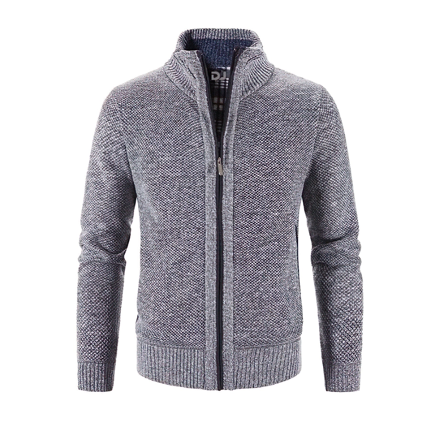 Men's Classic Zip Up Sweater - Nocini