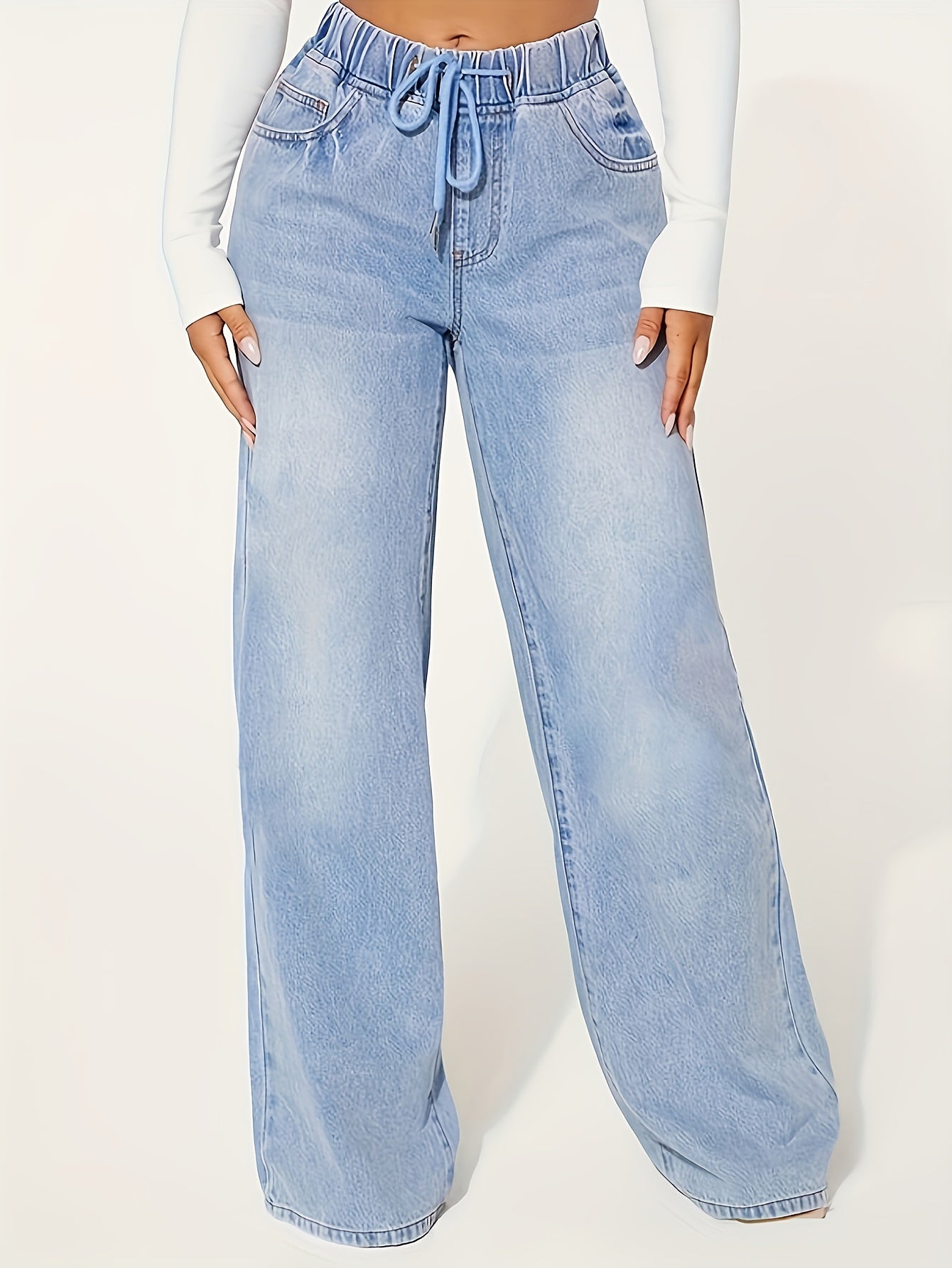 Comfortable Straight Leg Pants | Relaxed Fit Jeans - Nocini