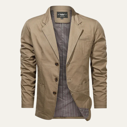 Classic Fit Men's Smart Work Jacket - Nocini