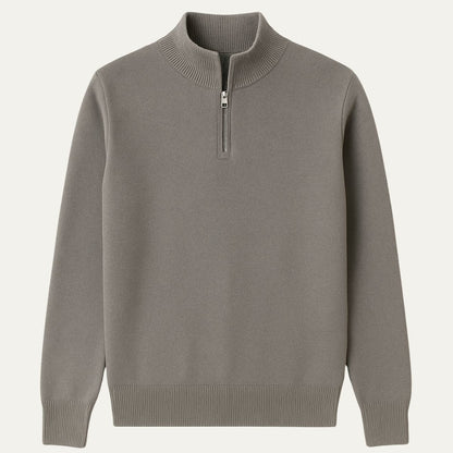 Classic Quarter Zip Men's Sweater