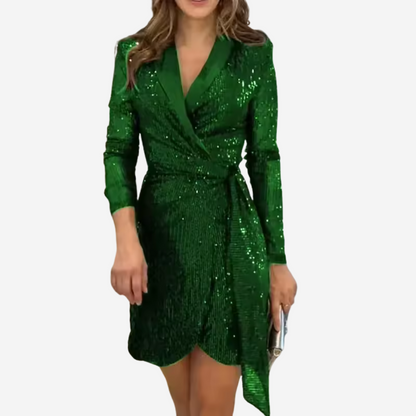 Elegant Women's Blazer Dress for Formal Occasions