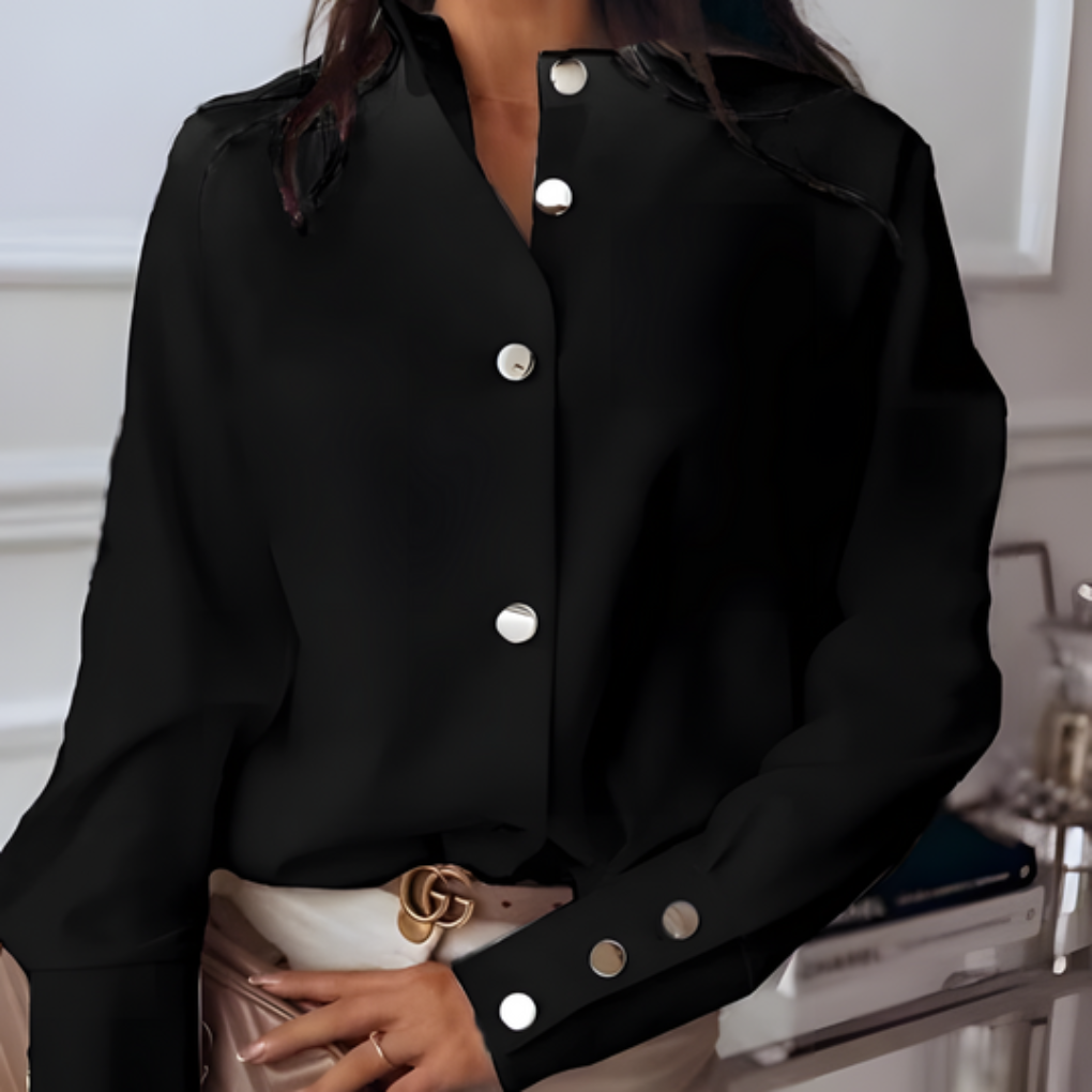 Relaxed Fit Quilted Women's Shirt - Olytrend