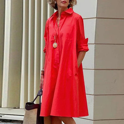Jonna - Lightweight Summer Shift Dress - Nocini