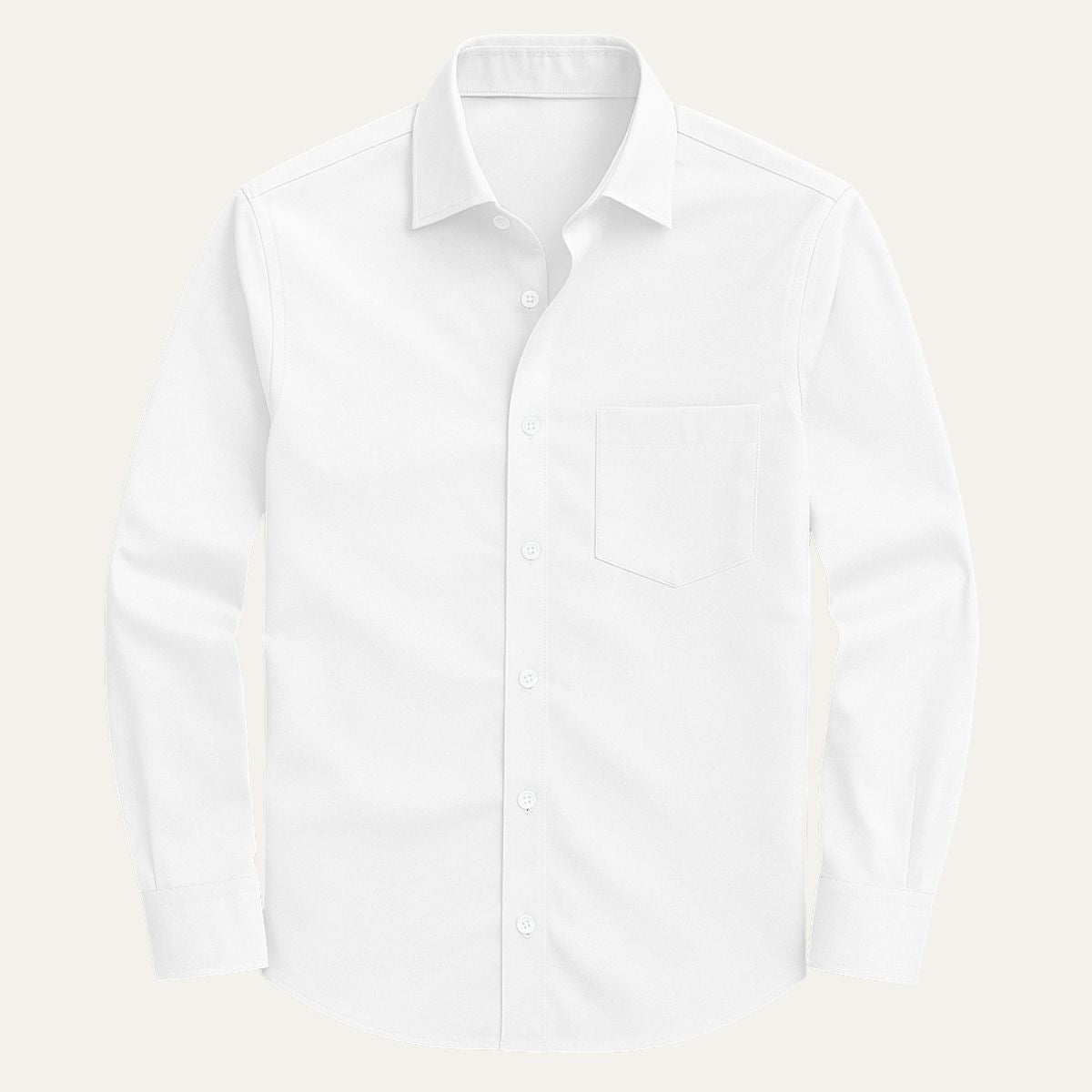 Luxury Silk Blend Men's Dress Shirt