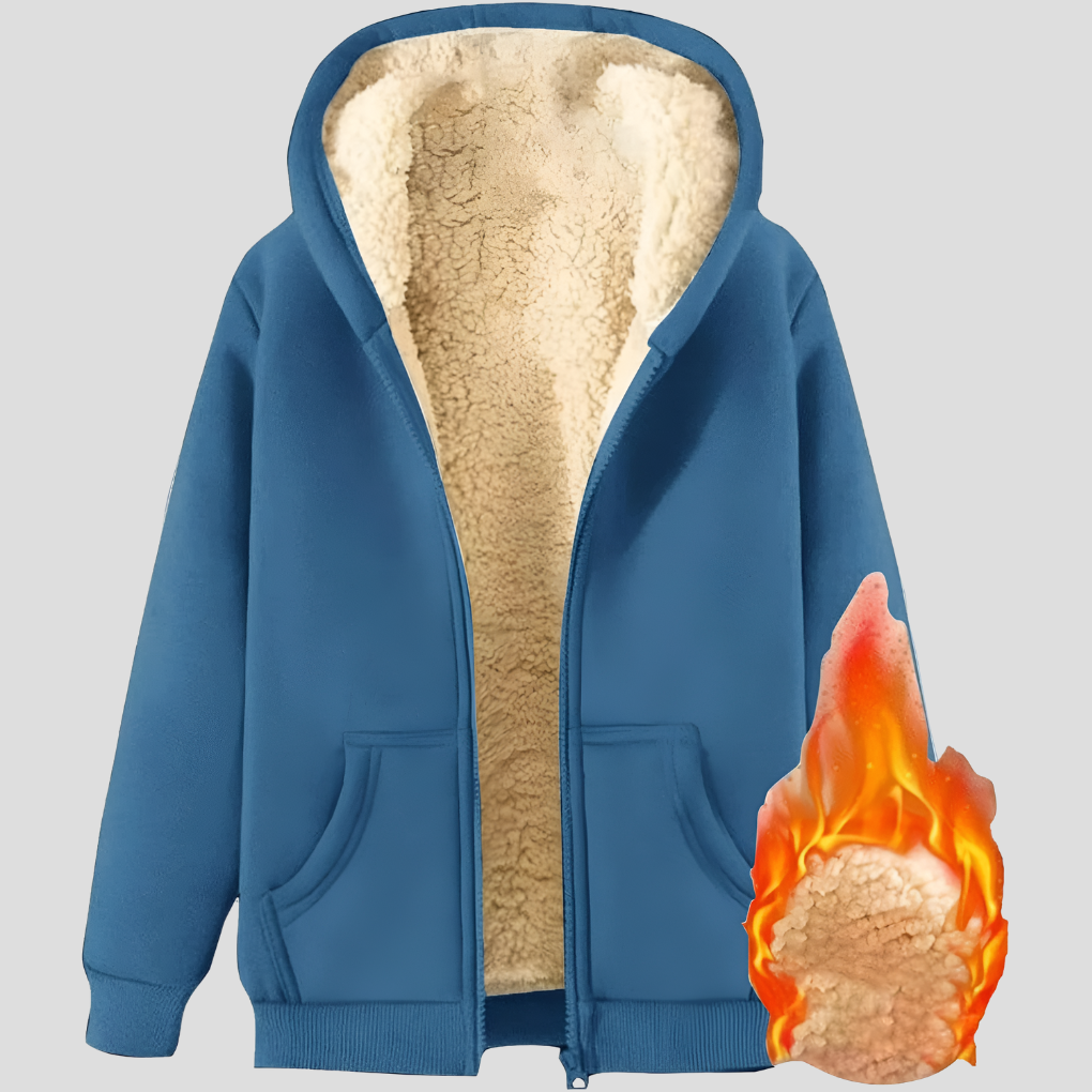 Thermal Men's Fleece Lined Winter Coat Jacket