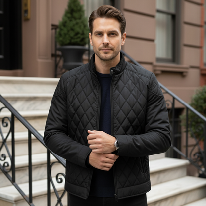 Warm Men's Insulated Padded Winter Coat