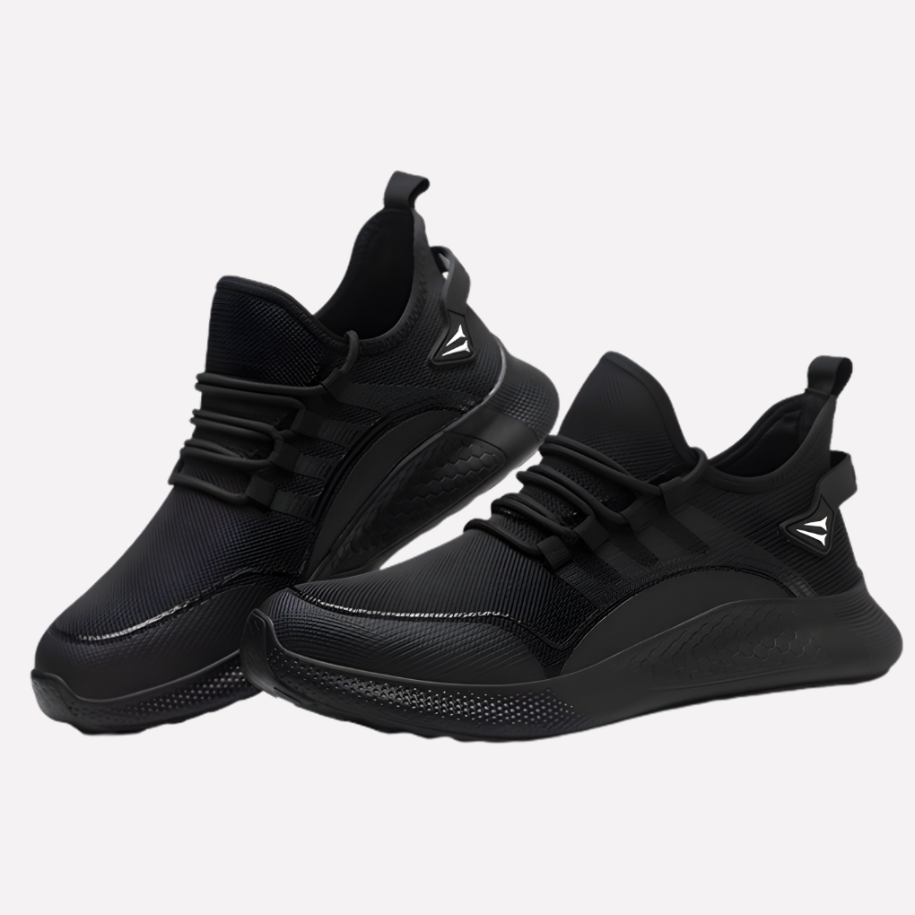 Breathable Men's Work Sneakers with Air Cushioning - Olytrend