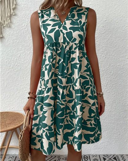 Floral Garden Party Midi Dress - Olytrend