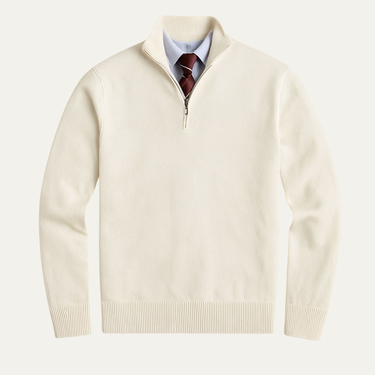 Stylish Quarter Zip Sweater for Men - Nocini