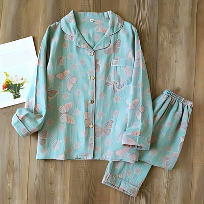 Soft Floral 2-Piece Pajama Set