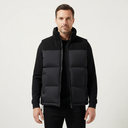 Warm Men's Quilted Puffer Vest