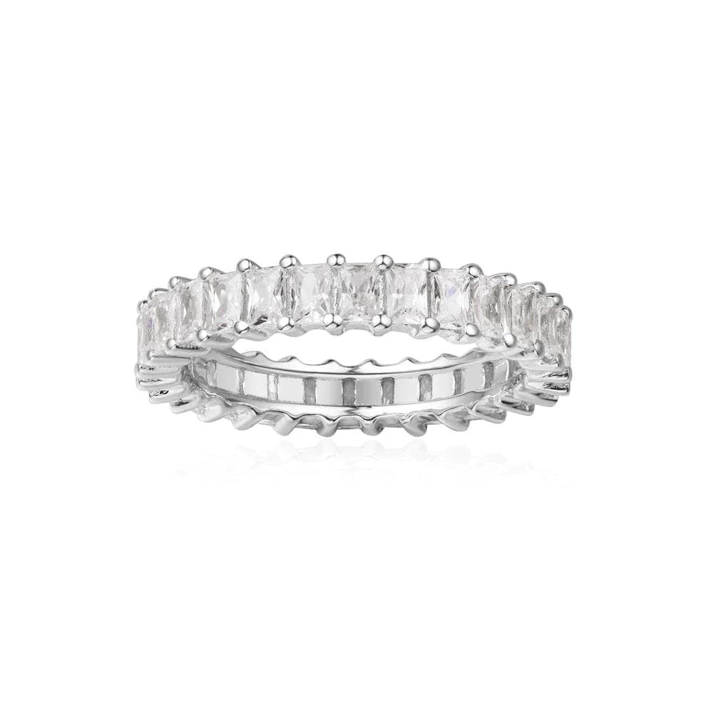 Timeless Sterling Silver Band Ring - Pexav
