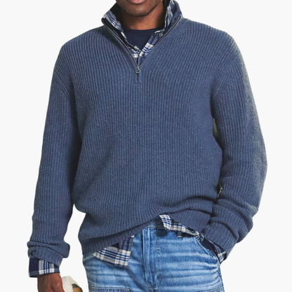 Men's Thick Crew Neck Sweater