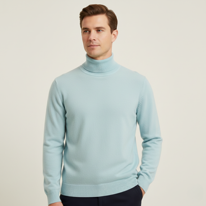 Premium Men's 100% Soft Cashmere Crew Sweater