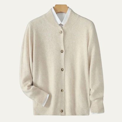 Luxury Men's Cashmere Button Cardigan Sweater - Nocini