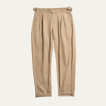 Classic Fit High Waist Cargo Pants for Men - Nocini