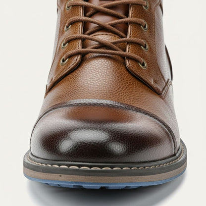Tough Men's Hiking Leather Outdoor Boots