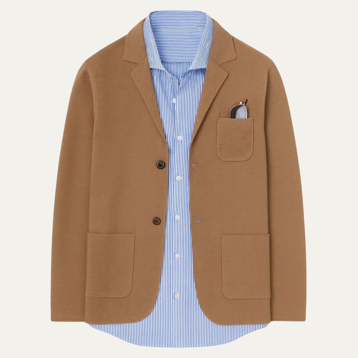 Lightweight Linen Wedding Blazer for Men