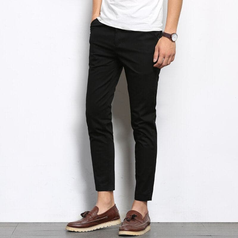 Slim Fit Men's Stretch Trousers - Nocini