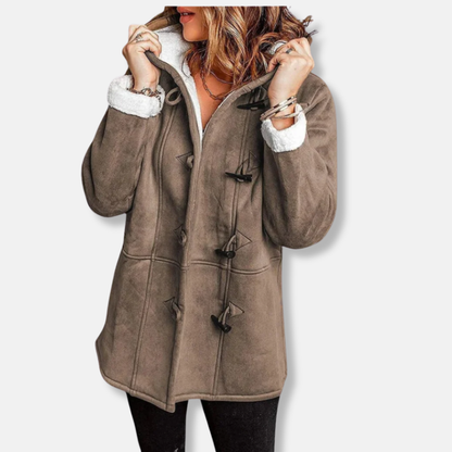 Soft Hooded Winter Duffle Coat - Nocini