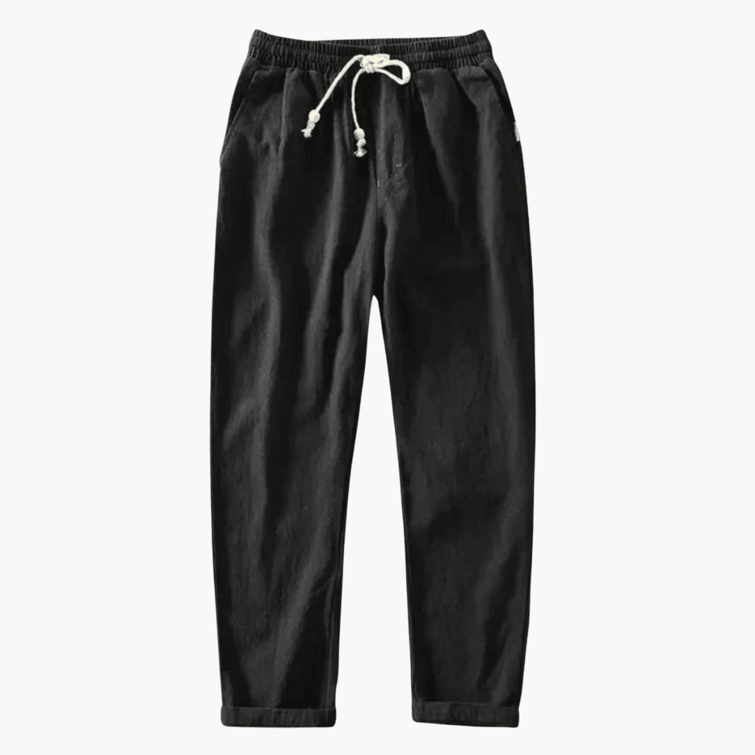 Cool Mens Casual Pants Lightweight Comfort Fit - Olytrend