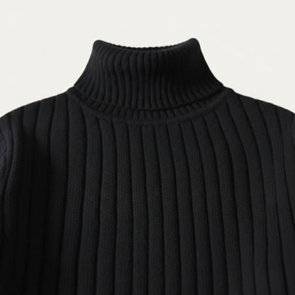 Classic Men's Crew Neck Wool Knit Sweater