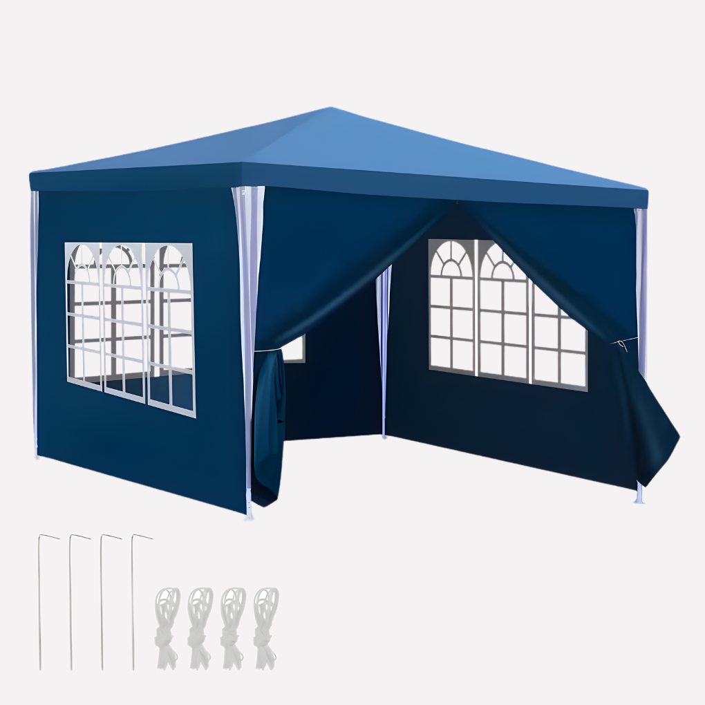 Outdoor Gazebo Canopy Event Tent with Detachable Walls - Olytrend