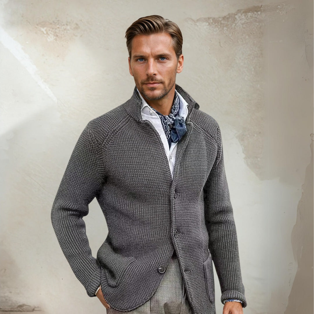 Classic Men's Cardigan Sweater