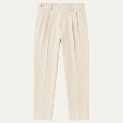 Classic Fit Pleated Mens Pants