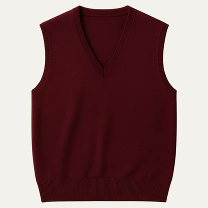 Casual Men's Sleeveless Crew Neck Knit Vest - Nocini