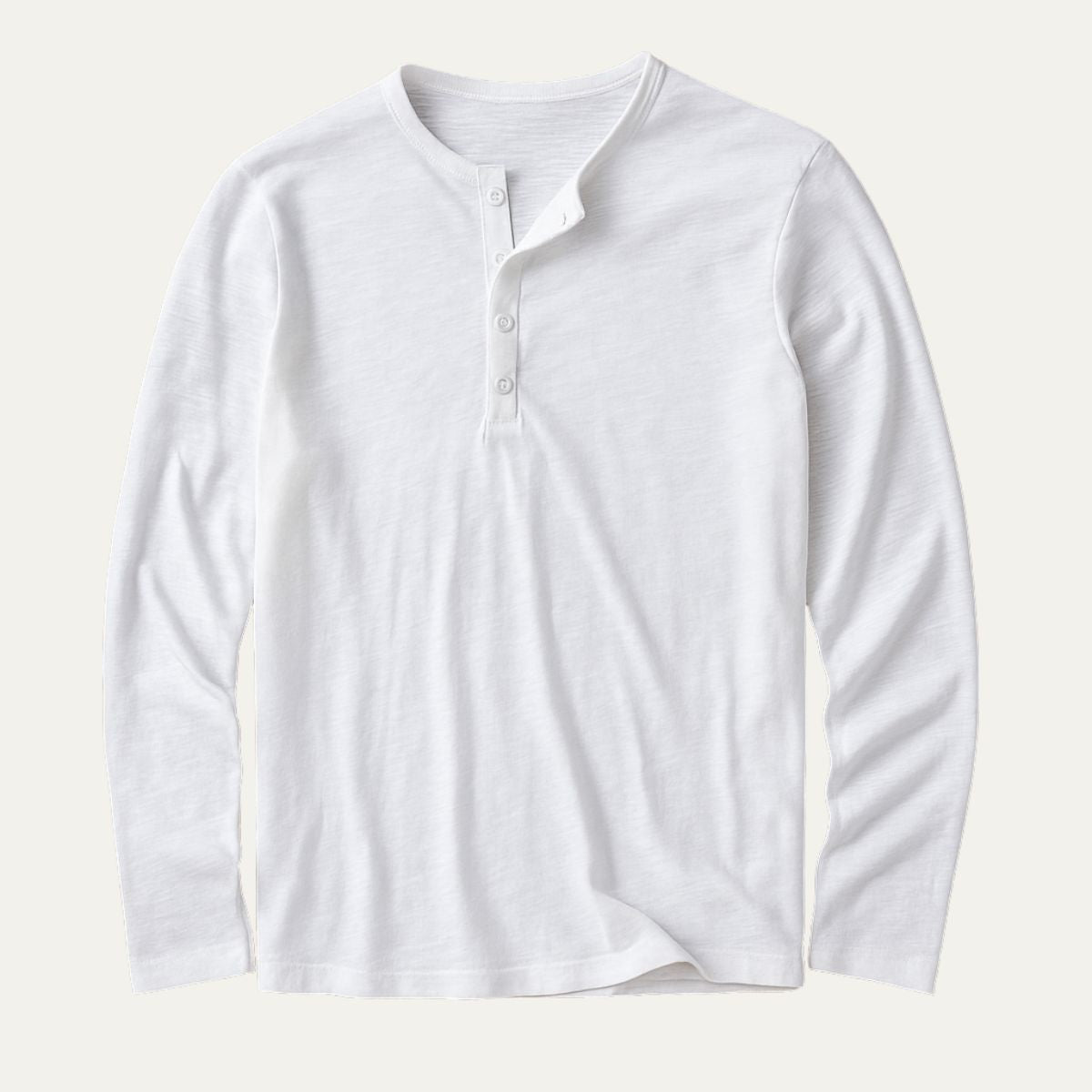 Classic Men's Long Sleeve Cotton Polo Shirt