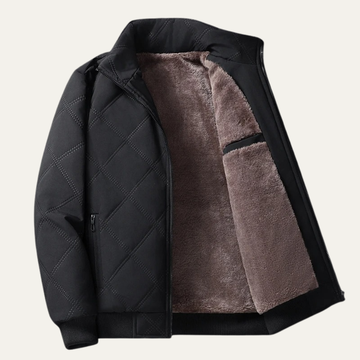 Thermal Men's Fleece Padded Winter Coat - Nocini