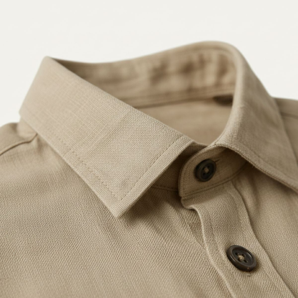 Classic Men's Relaxed Fit Linen Shirt