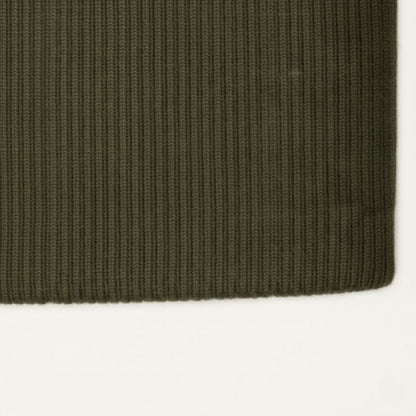 Classic Men's Warm Merino Wool Zip Cardigan