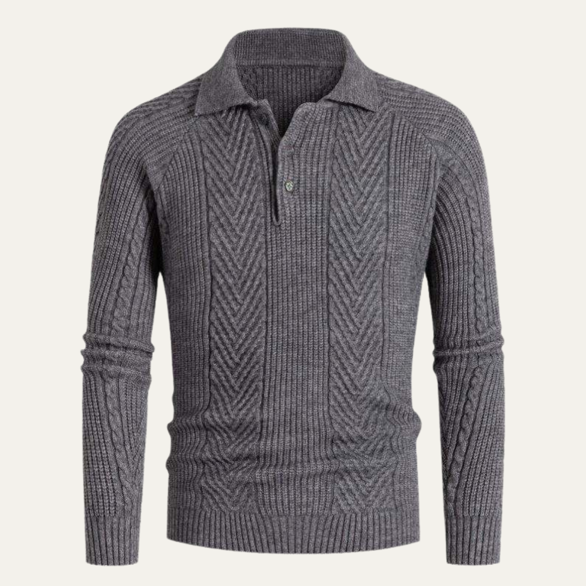 Thick Men's Cozy Cable Knit Winter Sweater - Nocini