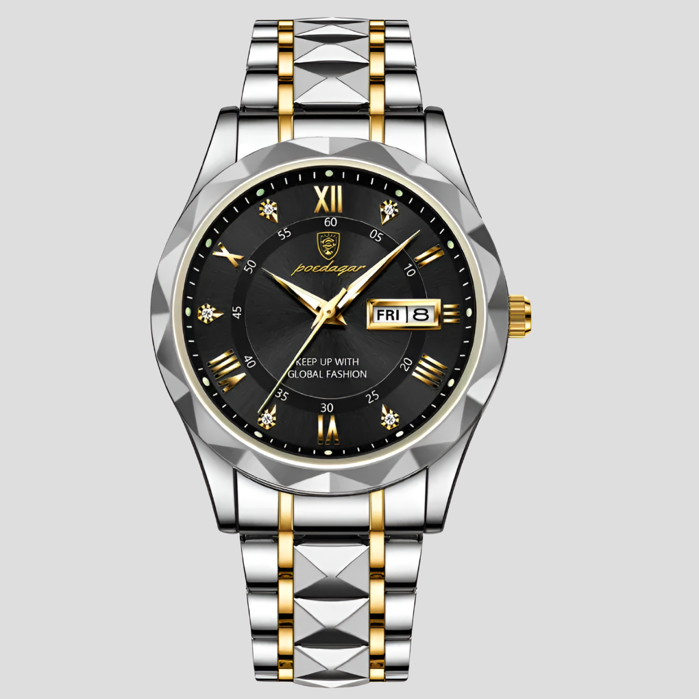 Classic Executive Mens Stainless Steel Watch