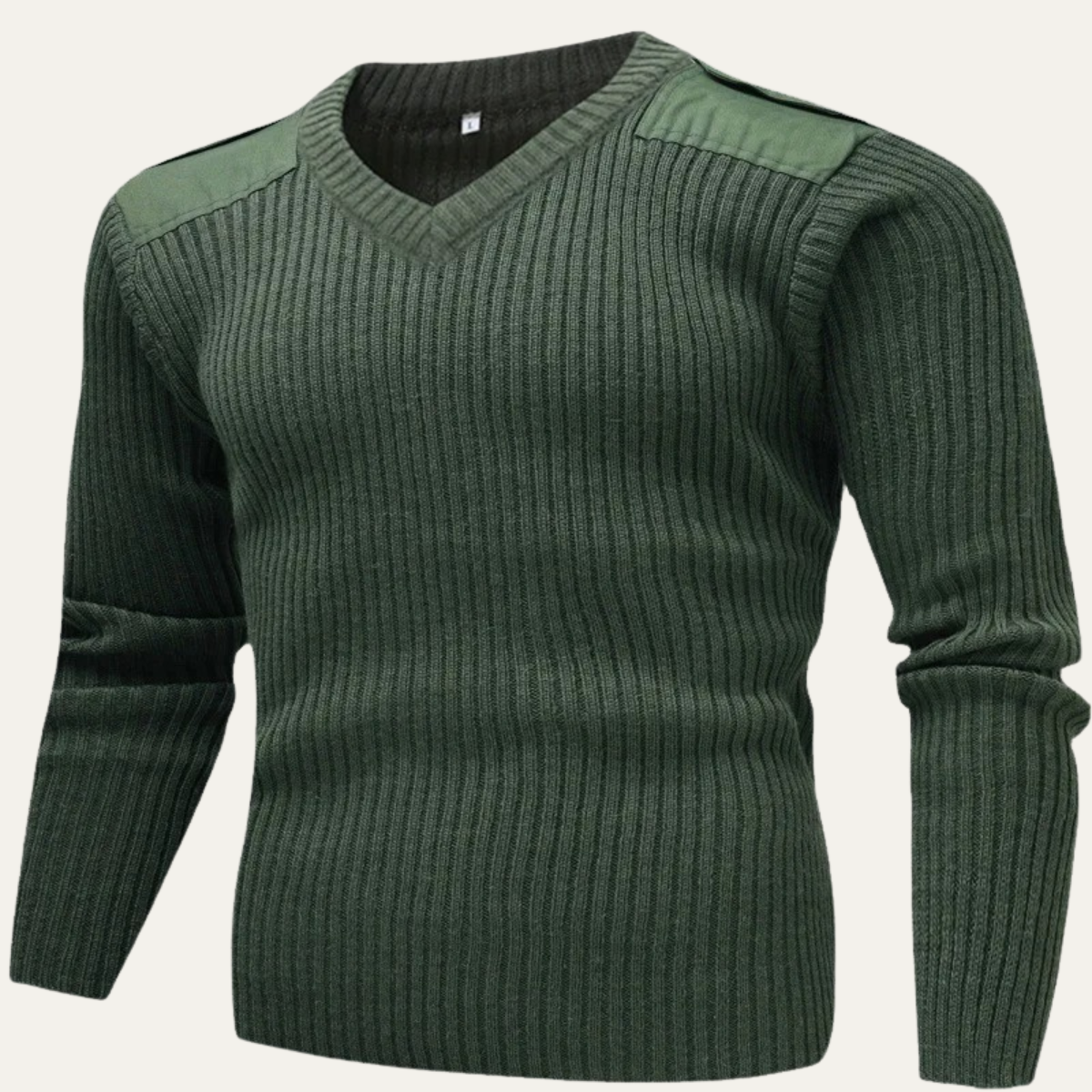 Thermal Men's Crew Neck Winter Work Sweater - Nocini