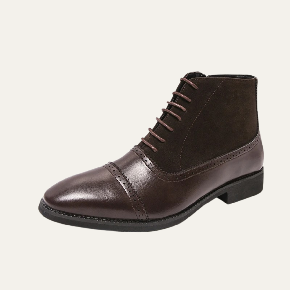 Luxury Men's Black Leather Chelsea Boots - Nocini