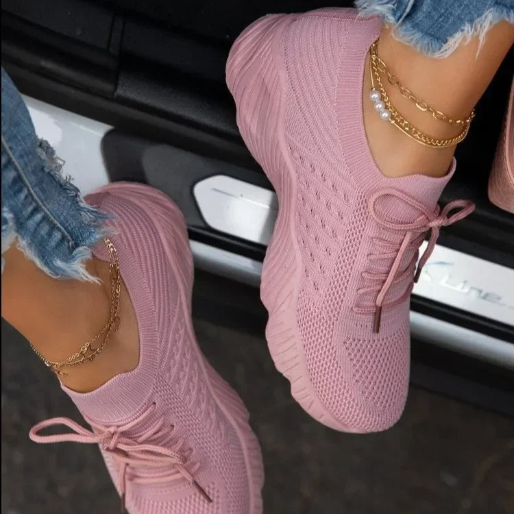 Breathable Athletic Shoes for Ladies - Olytrend