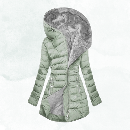 Luxurious Faux Fur Insulated Winter Coat - Olytrend
